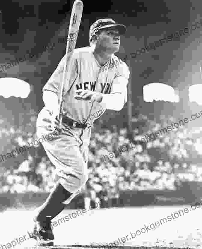 A Black And White Photograph Of Babe Ruth, A Legendary Baseball Player, Batting During A Game. The Legends Of Sports: Tiger Woods Michael Jordan And Muhammad Ali Sports For Kids Children S Sports Outdoors