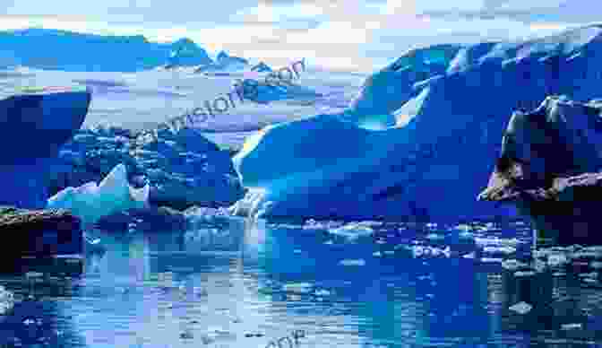 A Breathtaking Panoramic View Of The Arctic Wilderness, With Towering Icebergs Floating In The Icy Waters And Snow Capped Mountains Rising In The Distance Paddlenorth: Adventure Resilience And Renewal In The Arctic Wild