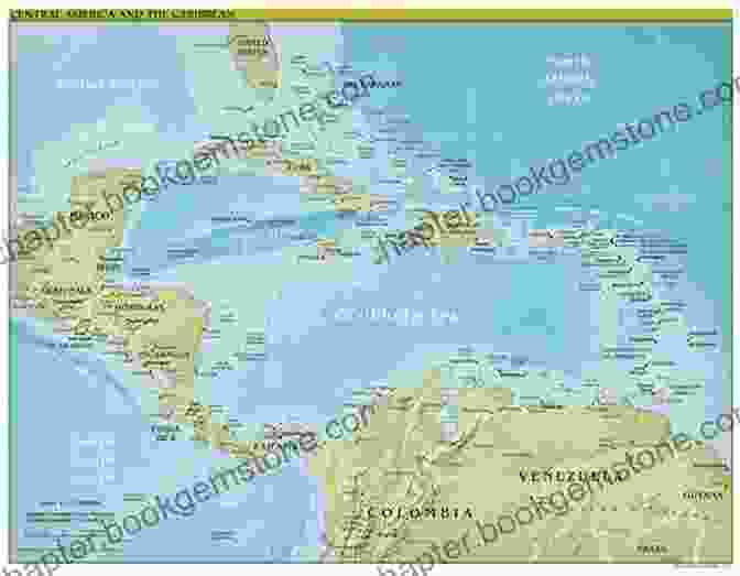 A Detailed Map Of Central America And The Caribbean Region, Showcasing Its Diverse Geography. The Big Of Central America And The Caribbean Geography Facts Children S Geography Culture