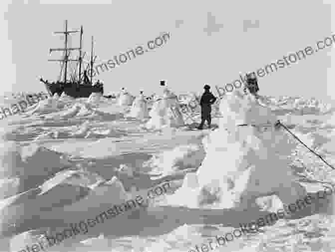 A Group Of Polar Explorers Standing Together On An Ice Floe Thirty Years In The Arctic Regions: The Narrative Of A Polar Explorer (Explorers Club)