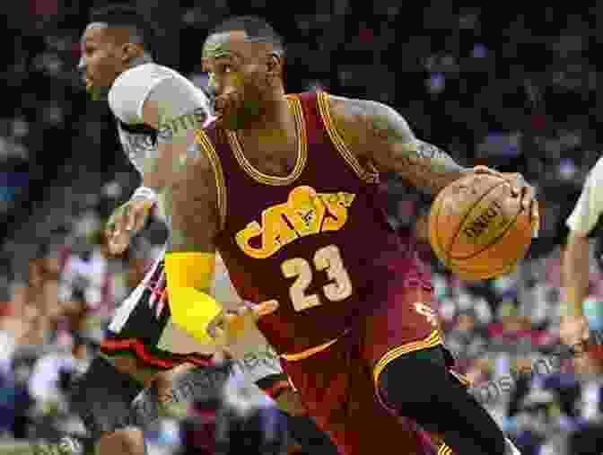 A Photograph Of LeBron James, A Legendary Basketball Player, Playing A Basketball Game. The Legends Of Sports: Tiger Woods Michael Jordan And Muhammad Ali Sports For Kids Children S Sports Outdoors