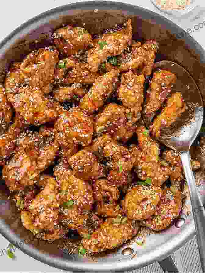 A Plate Of Crispy Honey Sesame Chicken, Featuring Crispy Chicken Pieces Coated In A Sweet And Savory Sauce Best Wok Recipes From Mama Li S Kitchen: Healthy Quick And Easy One Pot Meals For Busy Families (Mama Li S Chinese Food Cookbooks)