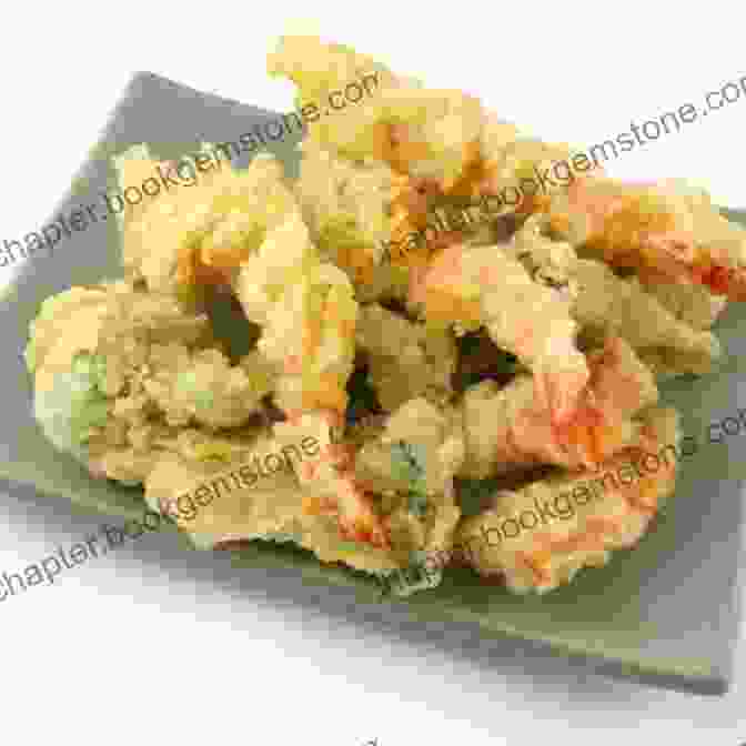 A Plate Of Crispy Tempura Shrimp And Vegetables A Taste Of Japan: Traditional Japanese Cooking Made Easy With Authentic Japanese Recipes (Best Recipes From Around The World)