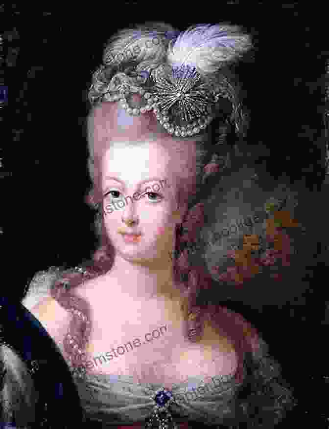 A Portrait Of Marie Antoinette, Surrounded By Flowers And Wearing A Necklace With A Perfume Bottle Pendant. The Of Lost Fragrances