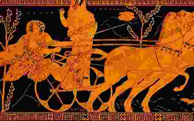 Depiction Of Ancient Greek Athletes Competing In Chariot Racing And Other Olympic Events Ancient Greece And The Olympics Children S Ancient History