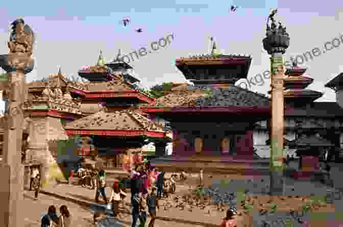 Durbar Square, Kathmandu, Nepal, With Hanuman Dhoka Palace In The Background. Kathmandu Debbie J Jenkins