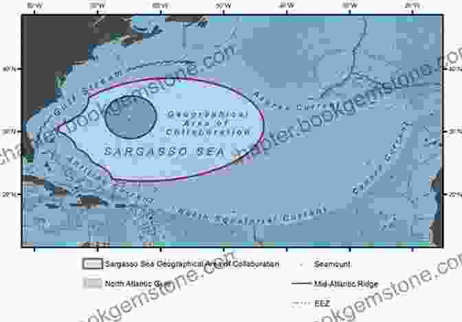 Map Of The Bermuda Triangle With The Sargasso Sea In The Center Beyond The Bermuda Triangle: True Encounters With Electronic Fog Missing Aircraft And Time Warps