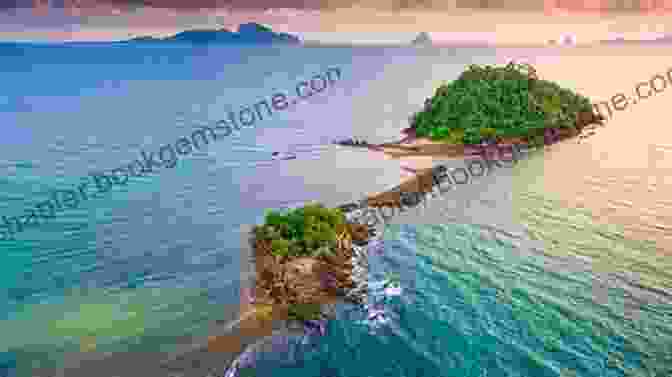 Panoramic View Of Guanaja Island With Lush Green Hills And Turquoise Waters The Island Hopping Digital Guide To The Northwest Caribbean Part III Honduras: Including The Swan Islands The Bay Islands Cayos Cochinos And Mainland Honduras From Guatemala To Trujillo