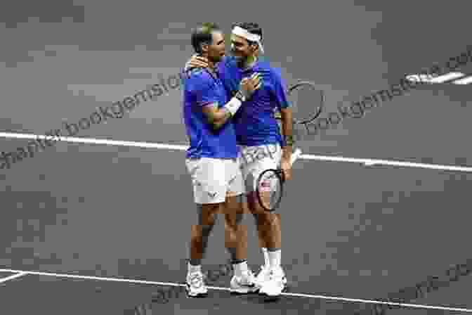 Roger Federer Embracing Rafael Nadal After His Final Match Roger Federer (People In The News)