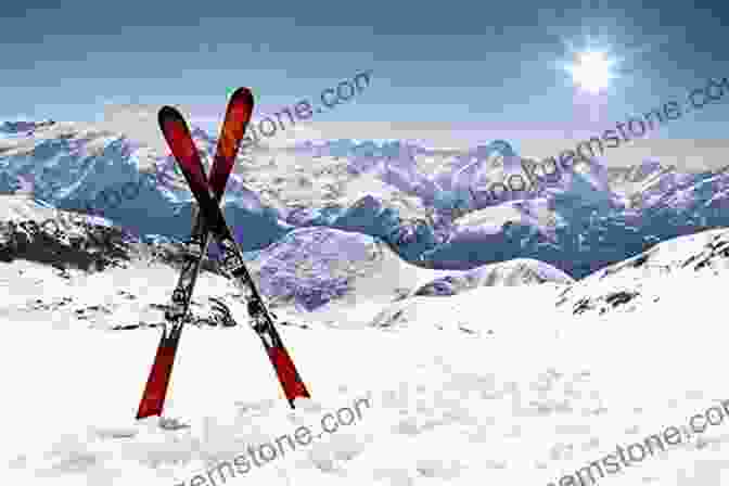 Scenic Mountain Vista From The Ski Slopes Passion For Skiing Baby Professor