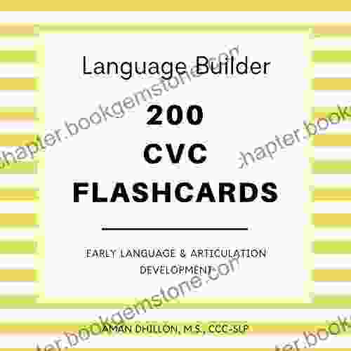 Language Builder: 200 CVC Flashcards: Beginning Reading Speech